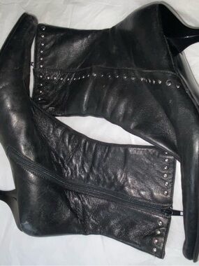 São Paulo leather boots size 40